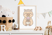 Capybara Clipart - Spring & Summer, a Seasonal Illustration by JulzaArt (Thumbnail 4 of 8)
