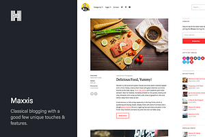 Maxxis - Blog WordPress Theme