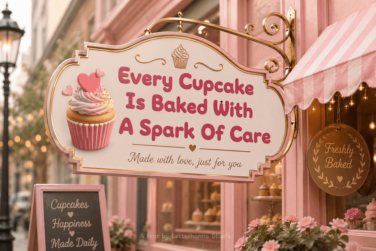 Gumdrop Font - Playful Rounded Font, a Sans Serif Font by Letterhanna Studio (Photo 6 of 9)