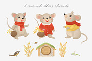 Mice & Ears Seamless Patterns, a Pattern Graphic by Letters-Shmetters (Thumbnail 3 of 9)