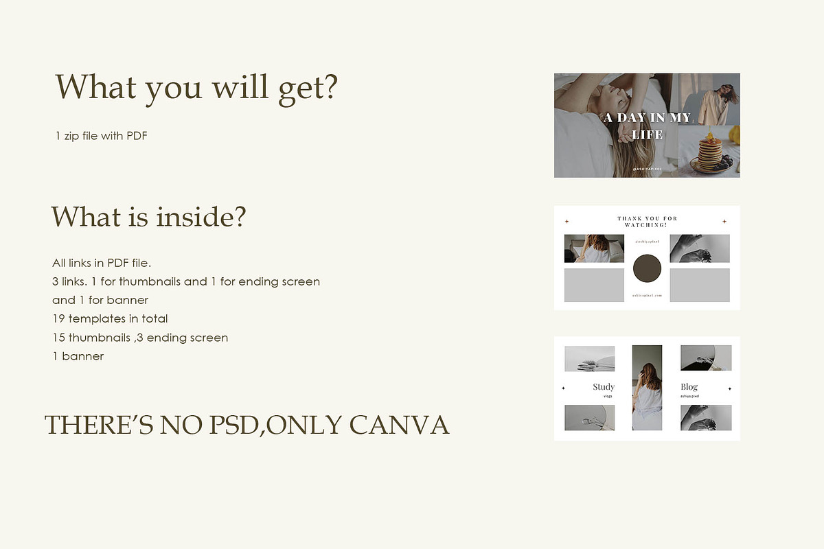 ASHILEA vol.2 YouTube Pack, a Social Media Template by Ashiya Pixel (Photo 4 of 7)