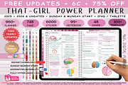 Digital Planner 2025 2026 & Undated, a Templates & Theme by Plamarplanners (Thumbnail 1 of 11)