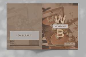 WorkBook Brochure Template