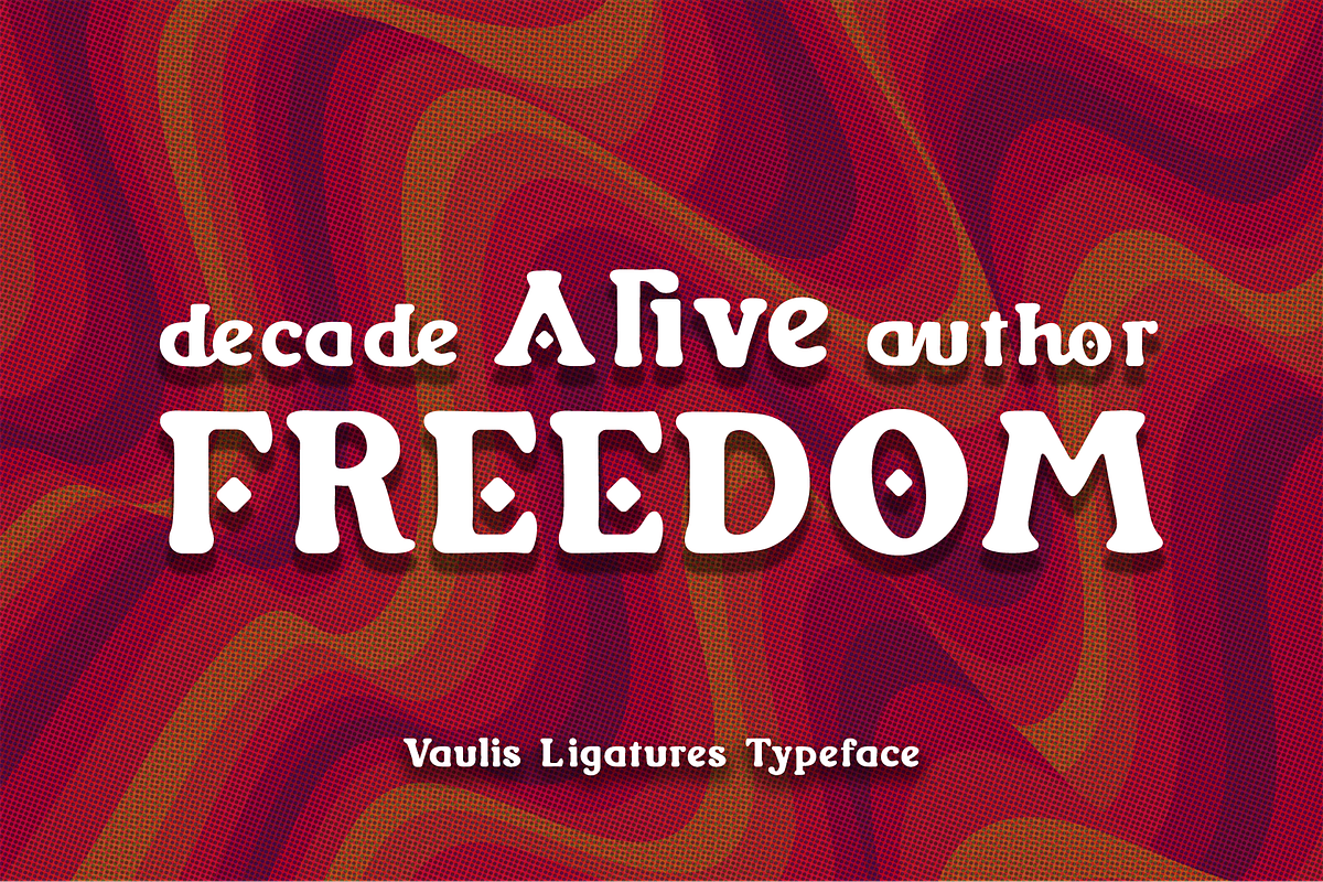 CF Vaulis - Retro Serif, a Serif Font by Indotype Foundry (Photo 3 of 10)