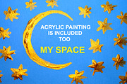 My Space. Set of Cosmic Patterns, a Pattern Graphic by Svetlana Kononova (Thumbnail 5 of 15)