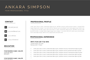 Minimal CV/Resume