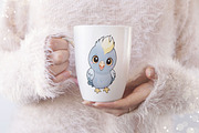 Cute Bird Clipart, an Animal Illustration by Forhadx5 (Thumbnail 10 of 11)