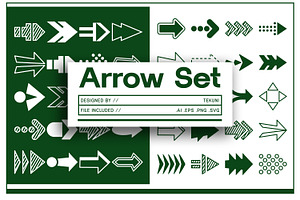 Arrow Icon Vector Pack Vol 2, an Icon by Tekuni