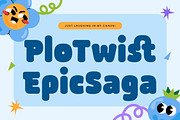 Glasco - Bold Rounded Playful Font, a Sans Serif Font by Typia Nesia (Thumbnail 8 of 14)
