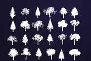 89 Procreate tree stamps brushes, a Brush Add-On by Endete & Mazak brushes (Thumbnail 4 of 5)