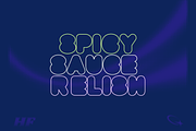 BAQ Rounded 2 Chunky Display Fonts, a Sans Serif Font by HyperFluro (Thumbnail 3 of 7)