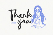 Fortune Taylor Font, a Script Font by Timurtype (Thumbnail 7 of 7)
