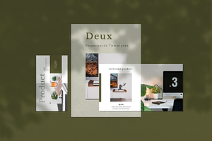 Deux Creative PowerPoint Template