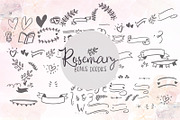 Rosemary Script! with Bonus!, a Script Font by Chocotype Std (Thumbnail 7 of 10)