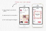Instagram Designs, a Templates & Theme by kate_illustration (Thumbnail 2 of 3)