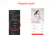 Prime Fitness App UI Kit, an UI Kit Template by Futurelens (Thumbnail 5 of 6)