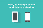 iPhone mockups with hands, an Object Graphic by Olga Proz (Thumbnail 4 of 4)