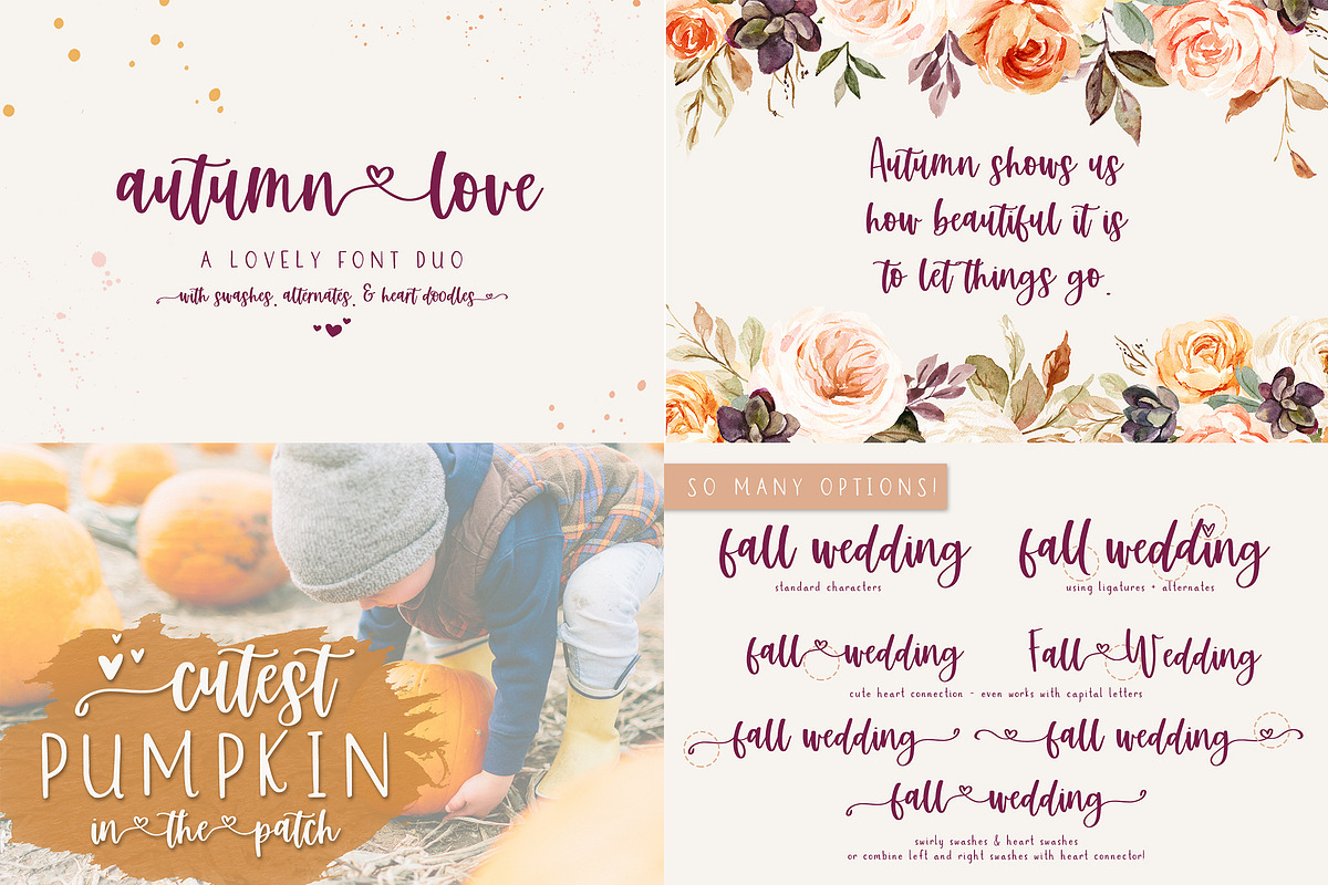 The Fall Font Bundle, a Script Font by Beck McCormick (Photo 2 of 8)