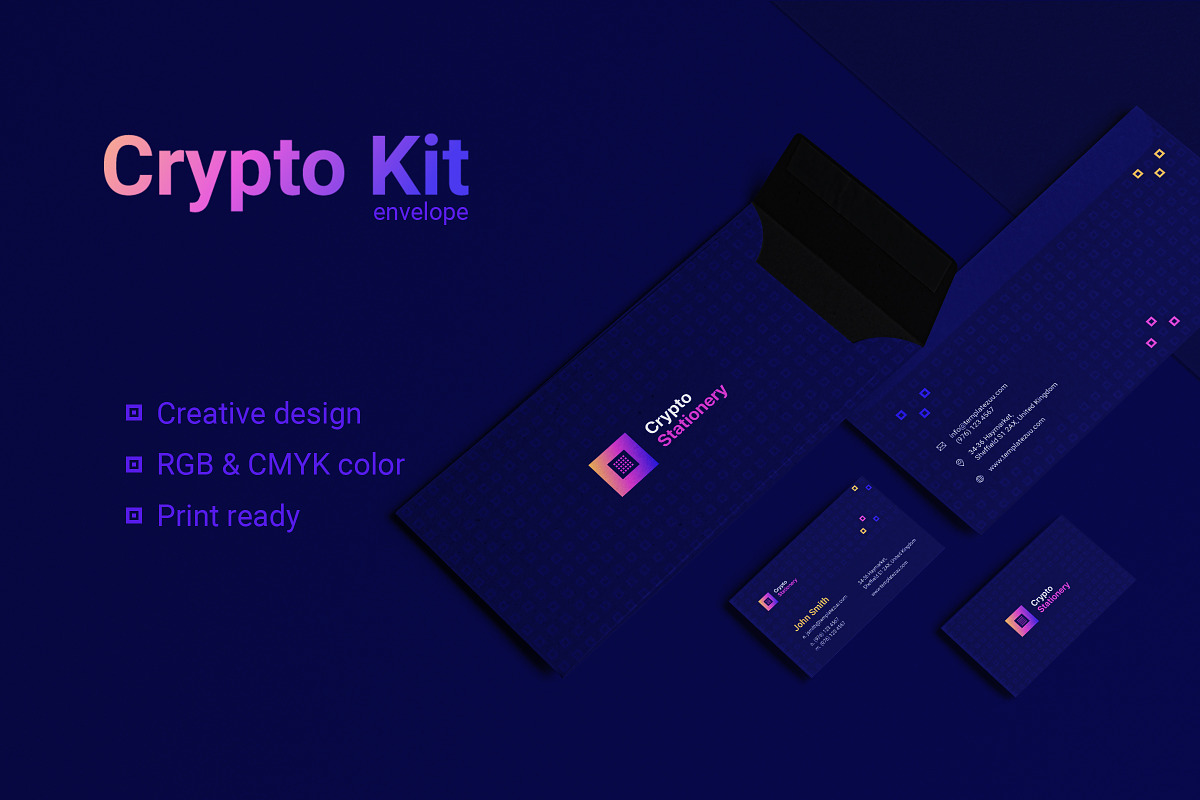 Crypto Stationary, a Stationery Template by TemplateZuu (Photo 6 of 7)