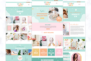 Wix Website Template