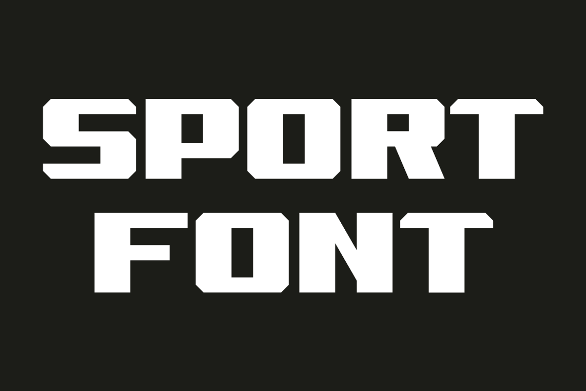 Hard Sport, a Sans Serif Font by alon kelakon (Photo 2 of 6)