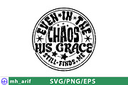 Even In The Chaos His Grace Finds Me, a Graphic by mh_arif (Thumbnail 1 of 4)