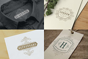 500 ornaments logos & monograms, a Branding & Logo Template by Vasya Kobelev (Thumbnail 23 of 31)
