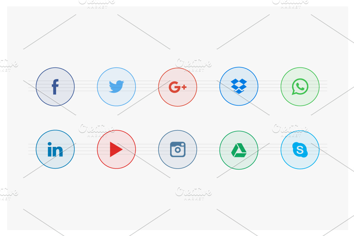 Social icons preview 2