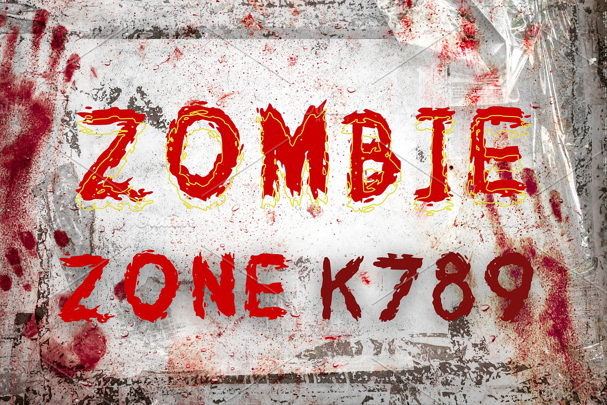 Death City Font, SVG cut files font, a Font by Tattoo Worker Studio (Photo 2 of 4)