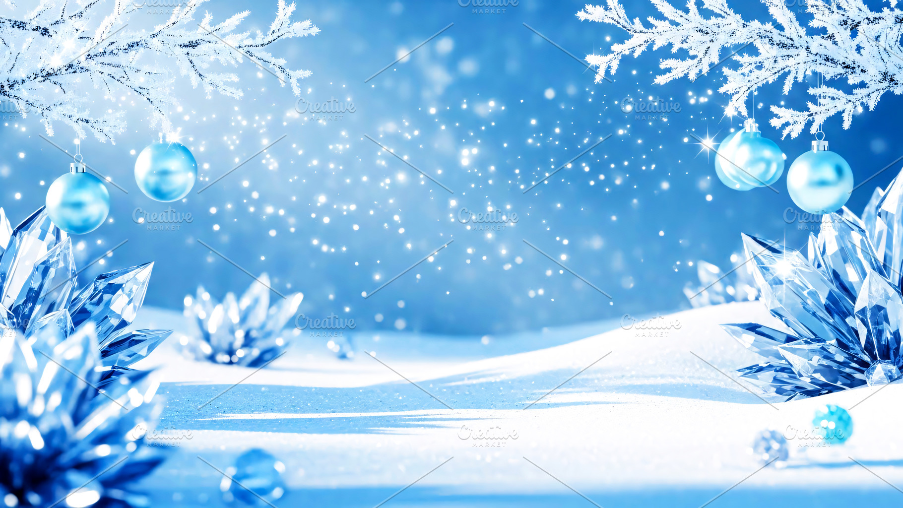 Enchanted Winter Wonderland, a Background Photo by Rafoz