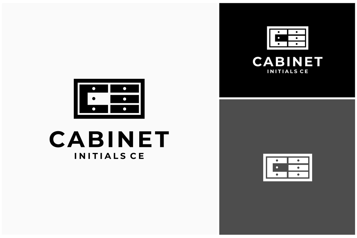 Letter CE Cabinet Furniture Logo, a Branding & Logo Template by ika trisiana (Photo 2 of 2)