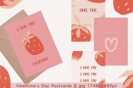 Valentine's Day Postcards