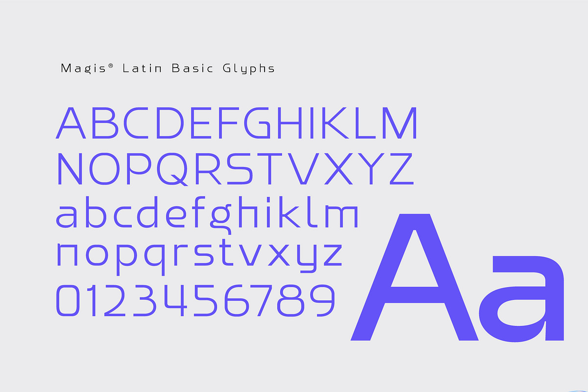 Magis Regular - Modern Sans Serif, a Sans Serif Font by ShowUp! Studio (Photo 8 of 14)