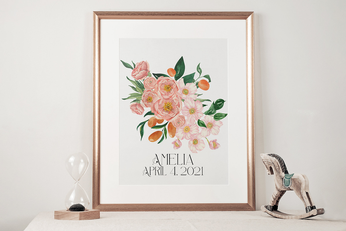 Flourishing Spring Garden Watercolor, a Seasonal Illustration by Catch the Dream Art (Photo 2 of 13)