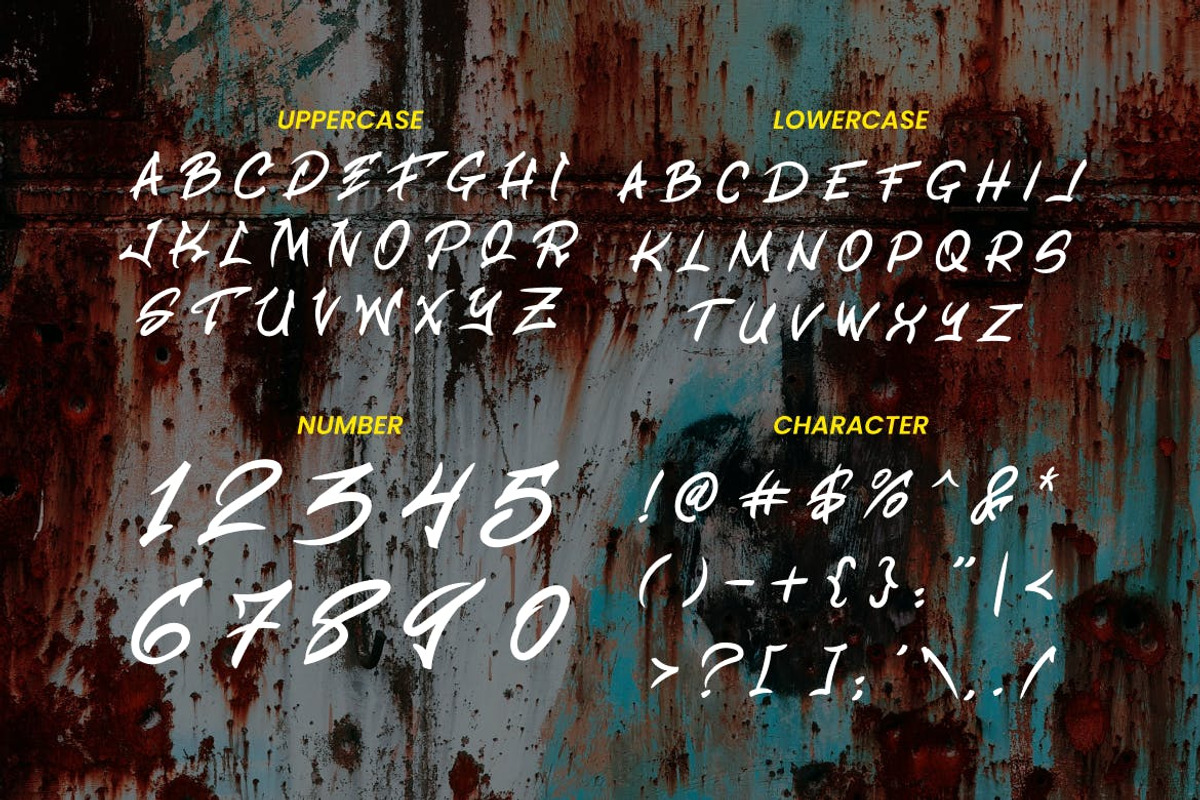 Wall Destroyer - Action Font, a Script Font by TokoPress (Photo 10 of 10)