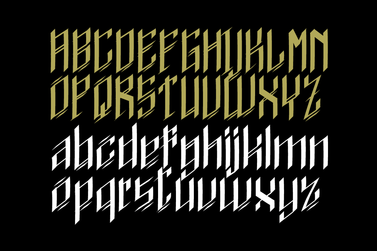 Signs of Faith - font preview 2