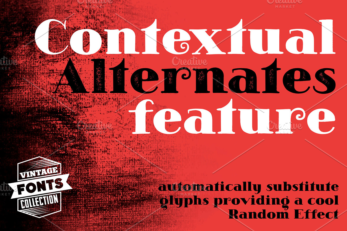 Jagan - 2 vintage fonts preview 3