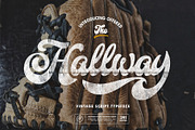 Hallway Typeface., a Sans Serif Font by Fortunes Co (Thumbnail 1 of 15)