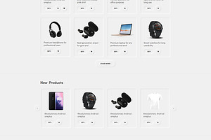 Ruba - Neumorphic ECommerce Template