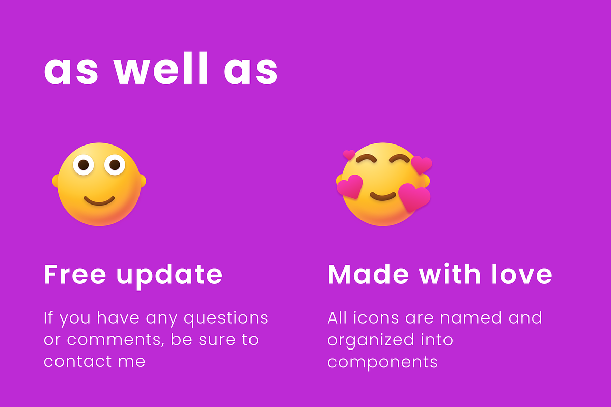 Vivid Emojis Icons Pack, an Outline Icon by Amazing Custom Icons (Photo 6 of 7)