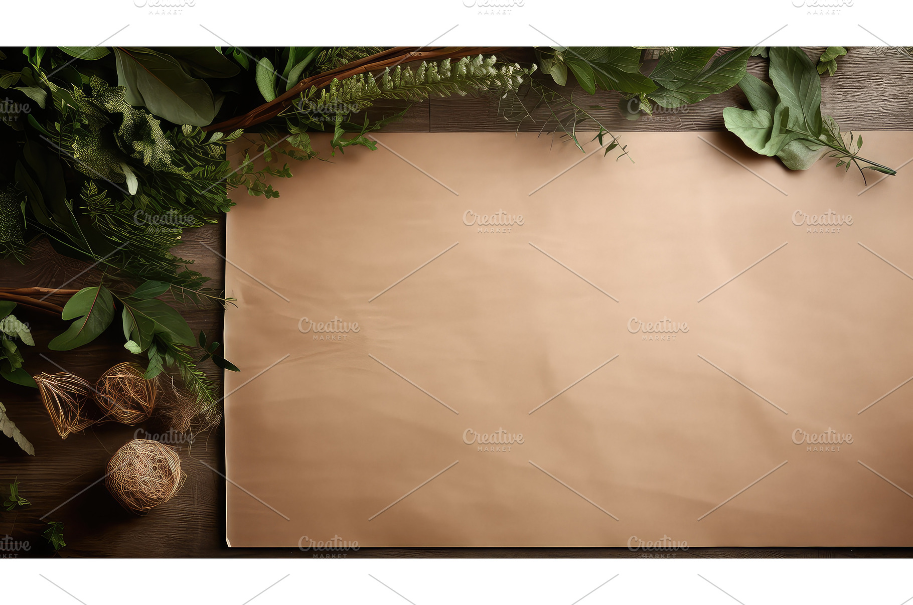 rustic paper table background ai, a Background Photo by pikepicture
