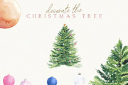 Christmas Watercolor Festive Clipart, an Animal Illustration by January Bloom (Thumbnail 17 of 32)