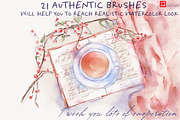 Pro Watercolor - Procreate Brushes, a Brush Add-On by BooStudio (Thumbnail 9 of 9)