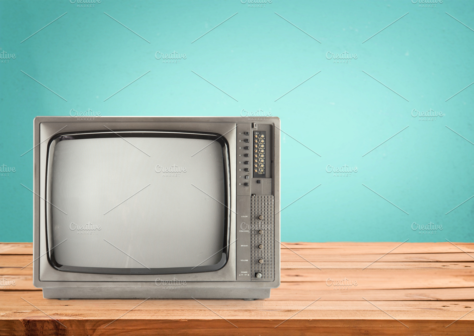Retro Television, a Technology Photo by jakkapan