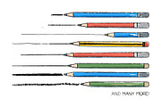 Hand Drawn Pencil Brushes, a Brush Add-On by Side Project (Thumbnail 3 of 5)