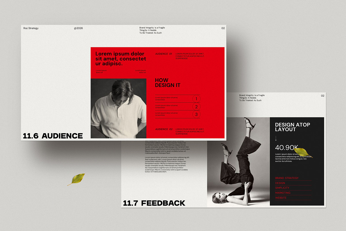 Brand Strategy Presentation, a Presentation Template by Dream-Lab (Photo 7 of 9)