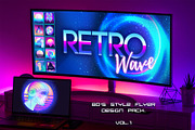 RETRO Wave. 30 design templates., a Person Illustration by Varvara Gorbash (Thumbnail 7 of 10)