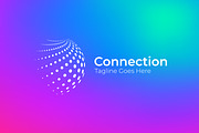 Connection Logo Global Tech Business, a Design Template by Signatoro (Thumbnail 2 of 3)