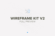 Wireframe Kit v2, a Templates & Theme by UI8 (Thumbnail 2 of 2)