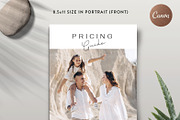 Pricing Guide Template PG023, a Flyer Template by Bellenity Design (Thumbnail 3 of 4)